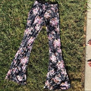 Floral Bell Bottom Pants‼️
